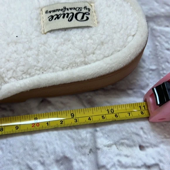 Dluxe by Dearfoams hard bottom slippers - Picture 6 of 6